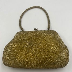 Vintage Gimbels Beaded Purse